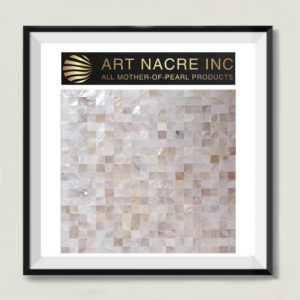 Art Nacre Inc - 15x15mm Mother-of-Pearl Wall Paper Seashell Backsplash Manufacturer