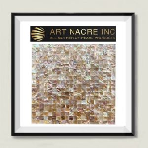 Art Nacre Inc - 15x15mm Seamless Mother-of-Pearl Oyster Shell Mosaic Tile Manufacturer