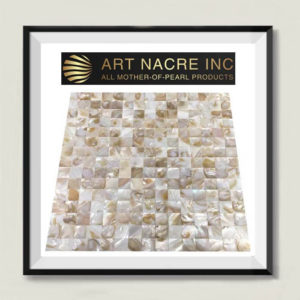 Art Nacre Inc - 20x20mm Mother-of-Pearl Mosaic Tile Backsplash Mosaic Tile Manufacturer