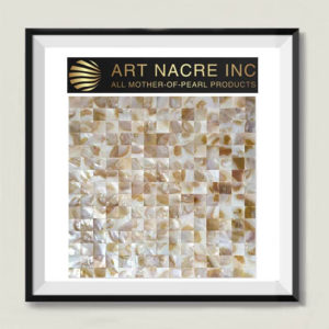 Art Nacre Inc - 20x20mm Peel-and-Stick Shell Tile Pearl Backsplash Mosaic Tile Manufacturer