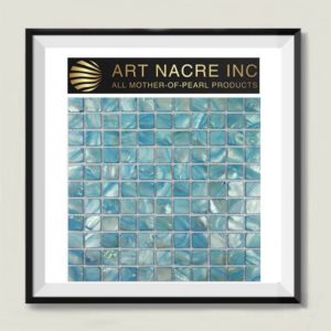 Art Nacre Inc - 25x25MM Mother-of-Pearl Blue Mosaic Tile Backsplash Manufacturer