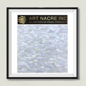 Art Nacre Inc - White Mother-of-pearl Subway Tile Backsplash 10x20mm Manufacaturer