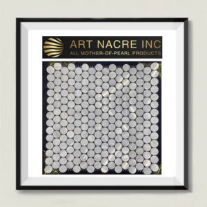 Art Nacre Inc - 20x20MM Mother-of-Pearl White Penny Tile Backsplash Manufacturer