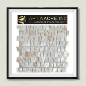 Art Nacre Inc - Natural Shell Trapezoid Mosaic Tile Mother-of-Pearl Backsplash Manufacturer