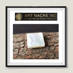 Art Nacre Inc - 20x20x5mm Genuine Square Mother-of-Pearl Inlay Sheet Manufacturer