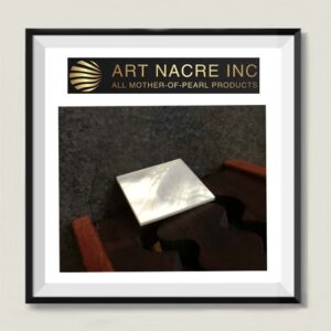 Art Nacre Inc - 30x25x2mm Natural White Mother-of-Pearl Inlaid Guitar Blanks Manufacturer
